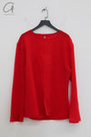 SAMUEL GUI YANG 25 Spring/Summer Sweatshirt SGY-SS25AMWTP13-1-1-LYCHEESHELL Red